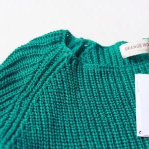 T Short Solid Color Sweaters [#1752]