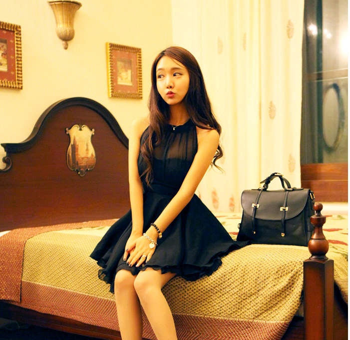 2013 Korea Popular Boutique Waist Slim Fit Dress [#33] on Luulla