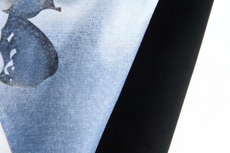 Deer Print Two Colors Sweatshirt 406 On Luulla deer-print-two-colors-sweatshirt-406-on-luulla
